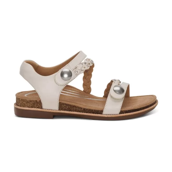 Clearance Aetrex Jenn Quarter Strap Sandal